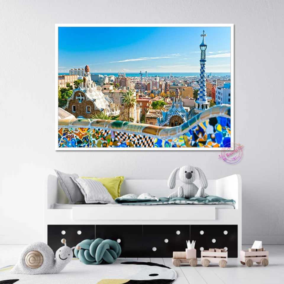 Home Barcelona - Park Guell In Barcelona Spanien Reise