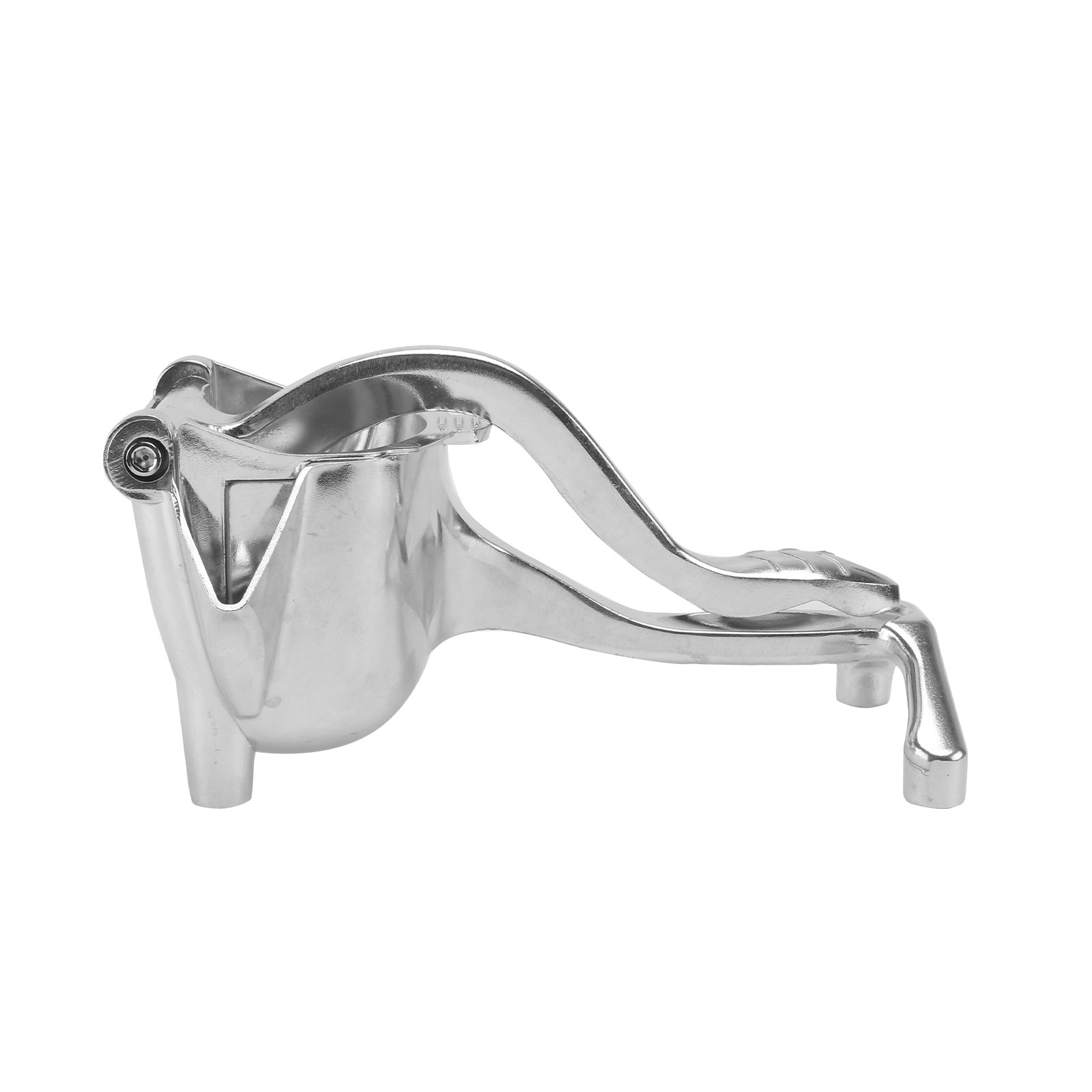 Citrus Juicer Bar - Manuelle Zitronenpresse aus Aluminiumlegierung, Silber, Dickwandige