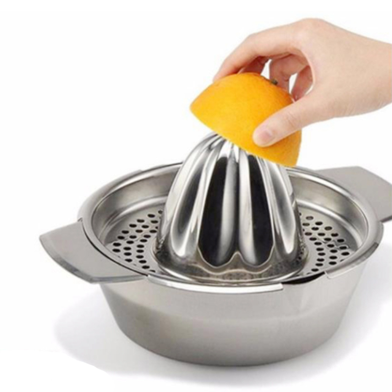 Citrus Juicer Bar - Tragbarer manueller Fruchtsaftpresse aus Edelstahl 304,