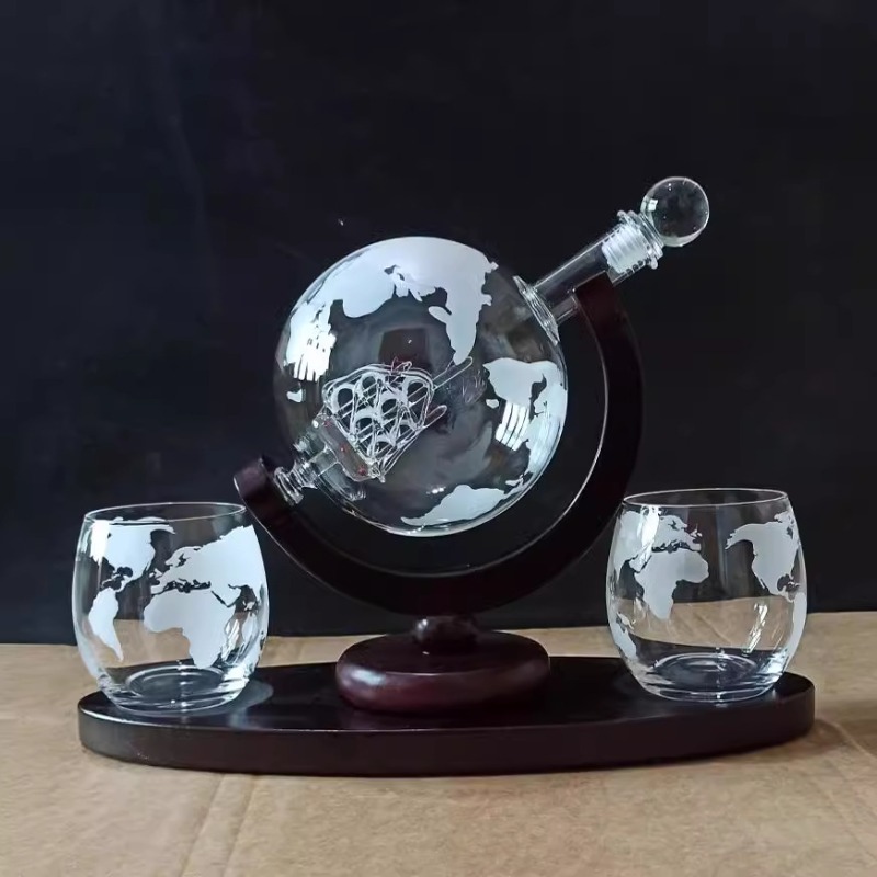Kreatives Globus-Dekanter-Set  – Decanter Globe Set Bewertung und Preis