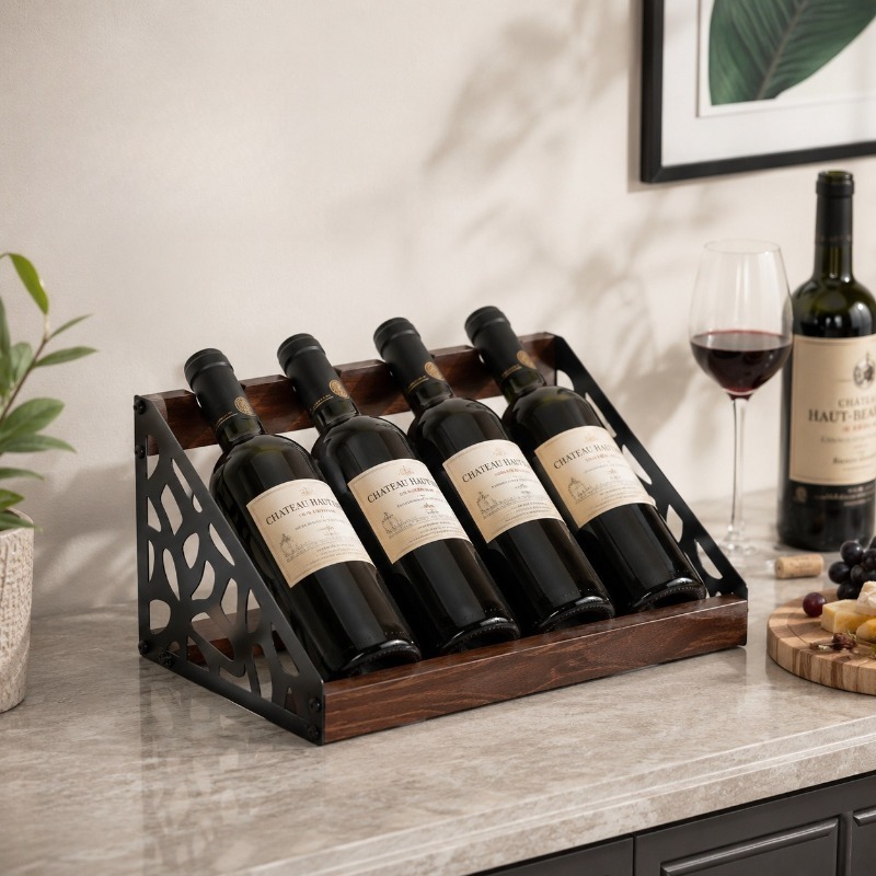 Hölzernes Weinregal für Zuhaus – Home Bar Shelves Bewertung und Preis