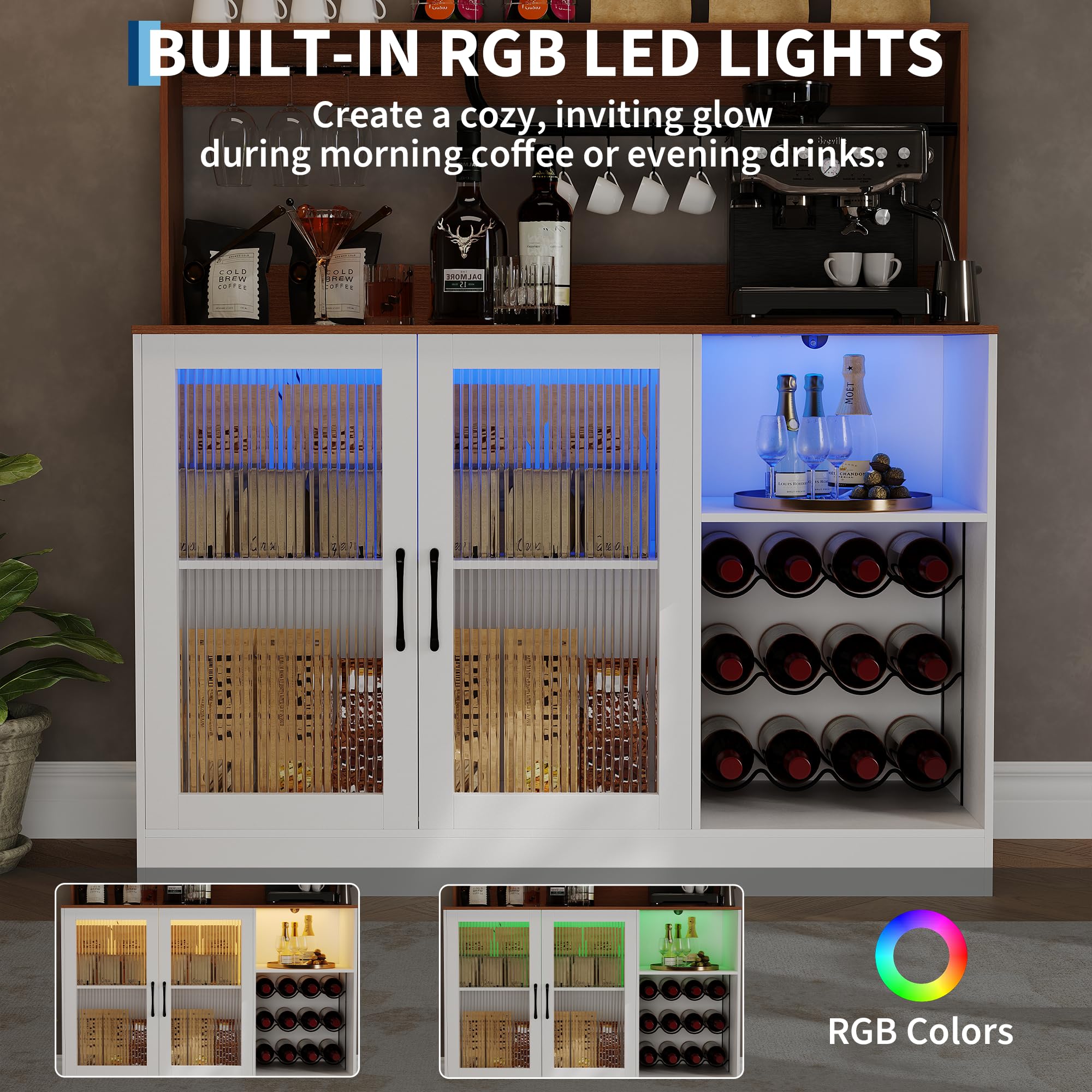 Weinschrank mit LED-Beleuchtun – Home Bar Shelves Bewertung und Preis