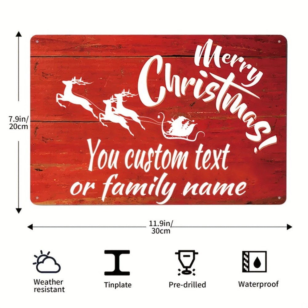 Individuelles Weihnachts-Namen – Home Bar Signs Bewertung und Preis