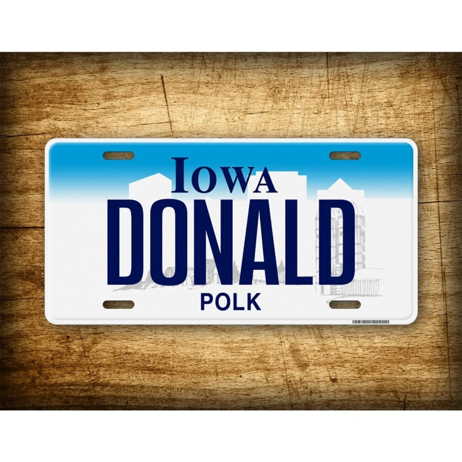 Personalisiertes Iowa Vintage  – Home Bar Signs Bewertung und Preis