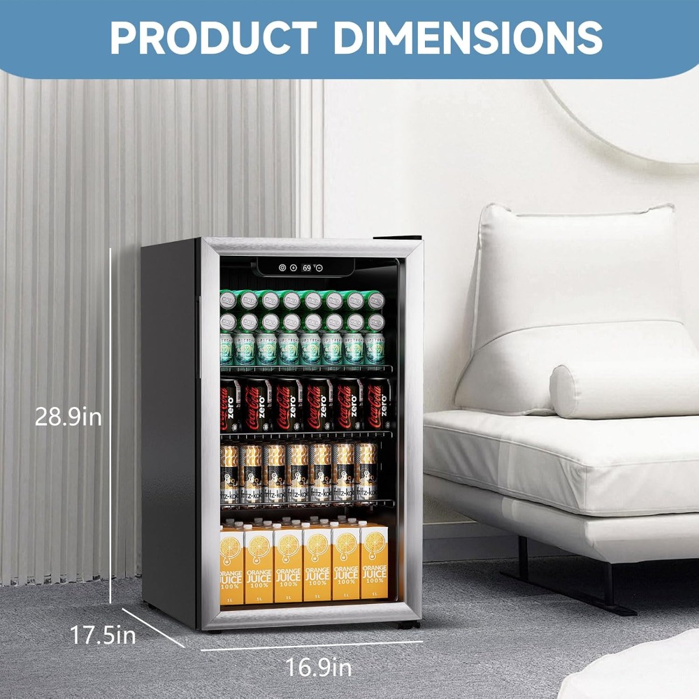 110-Dosen-Kompakt-Getränkekühl – Home Bar And Fridge Bewertung und Preis
