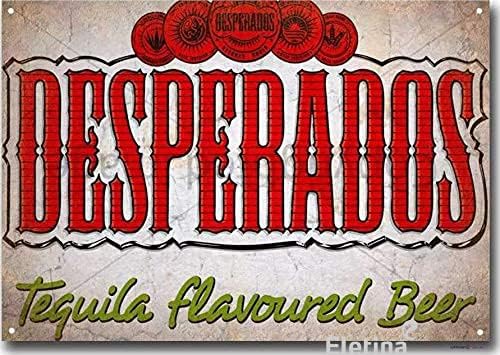Metallschild - Desperados Tequ – Home Bar And Coffee Bewertung und Preis