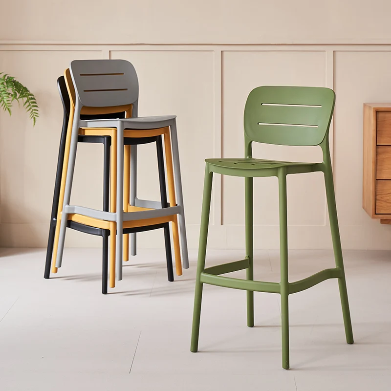 Luxuriöse Kunststoff-Barstühle – Home Bar Lounge Bewertung und Preis