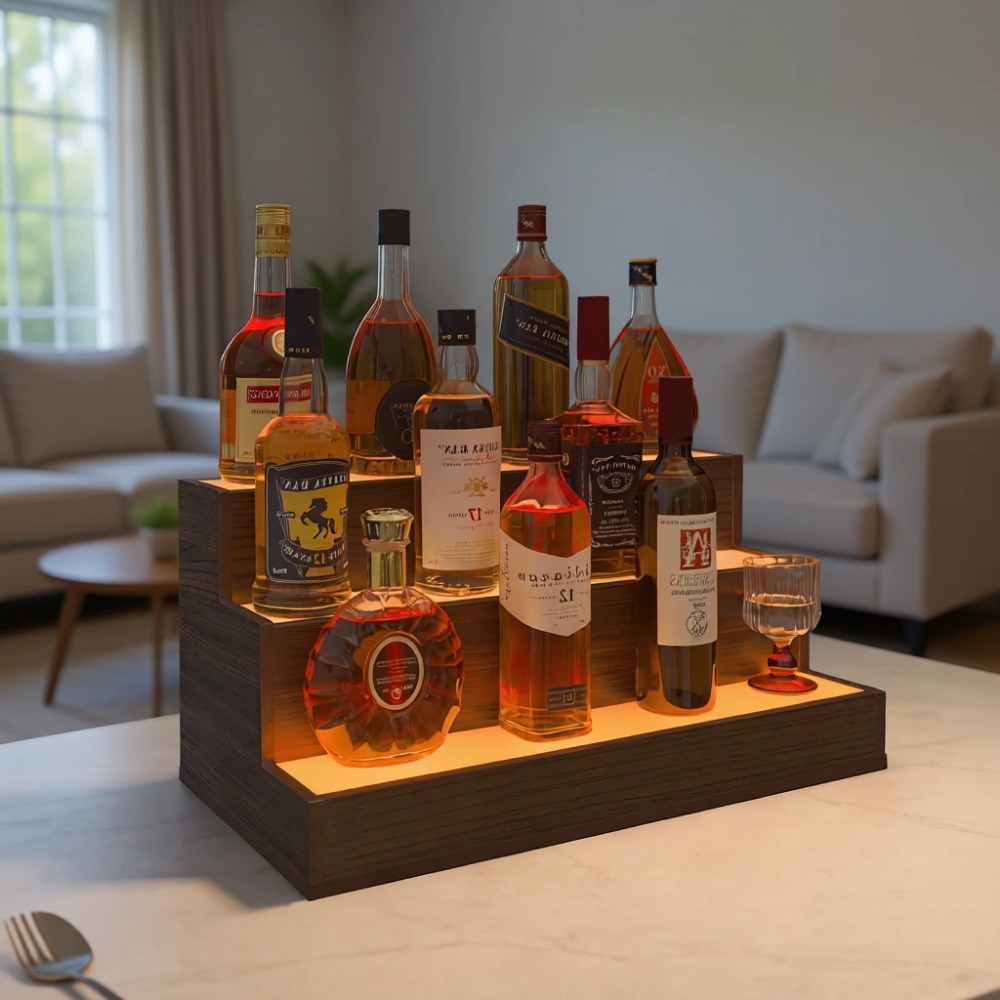 LED-Flaschenregal für die Haus – Home Bar Shelves Bewertung und Preis
