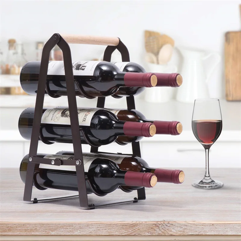 6-Flaschen-Weinflaschenregal a – Home Bar Shelves Bewertung und Preis
