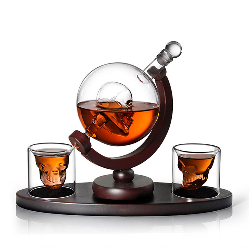 Skull Globe Whiskey-Dekanter-S – Decanter Globe Set Bewertung und Preis