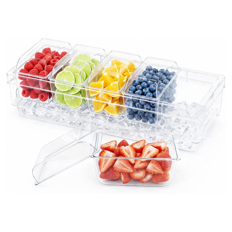 ABGH – Party- und Barzubehör:  – Garnish Tray Set Bewertung und Preis