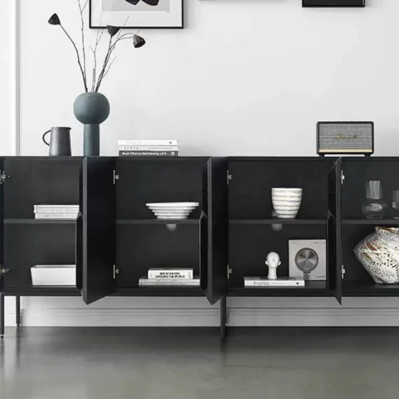 Massivholz Schwarz Vitrine Ein – Home Bar Lounge Bewertung und Preis
