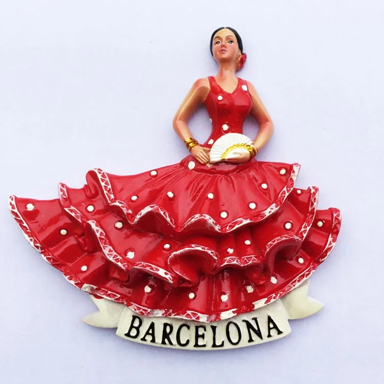 Spanien Kühlschrankmagnete Rei – Home Barcelona Bewertung und Preis